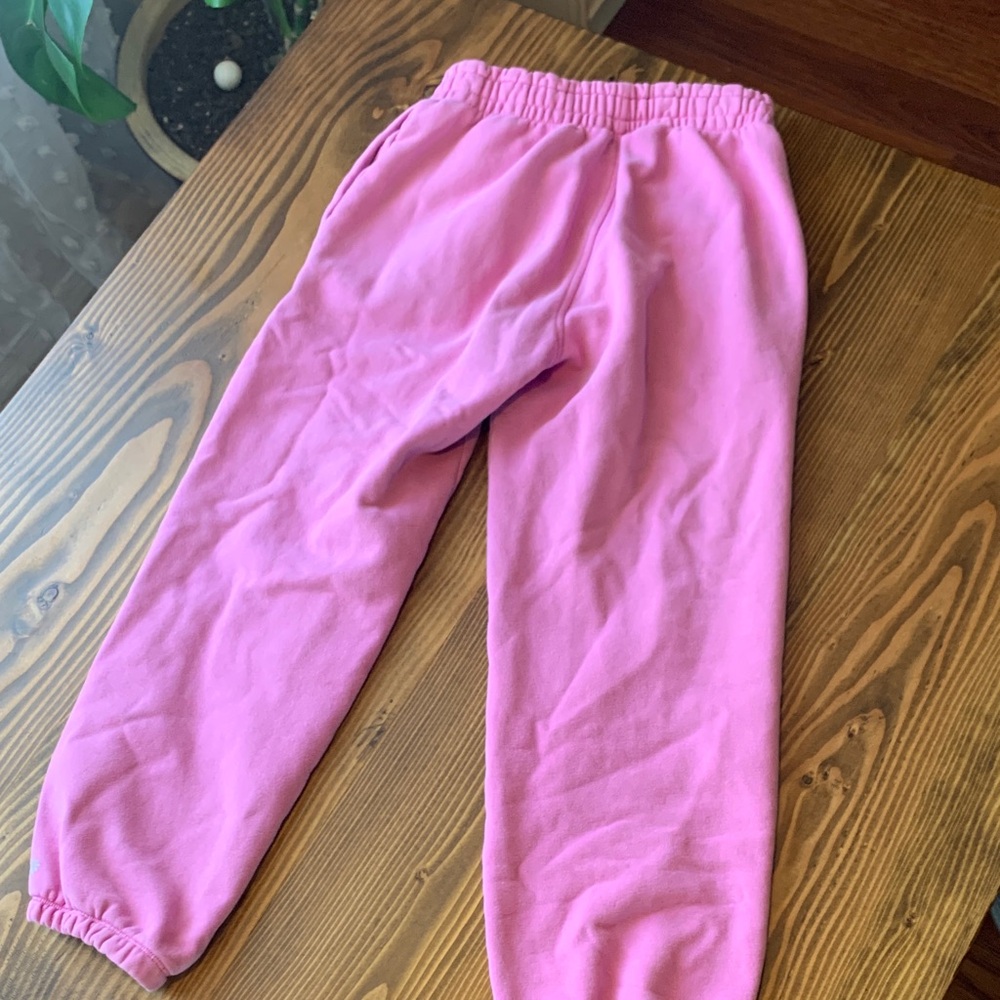 Athleta Girls Pink Elastic Waist Joggers - Picture 4 of 5
